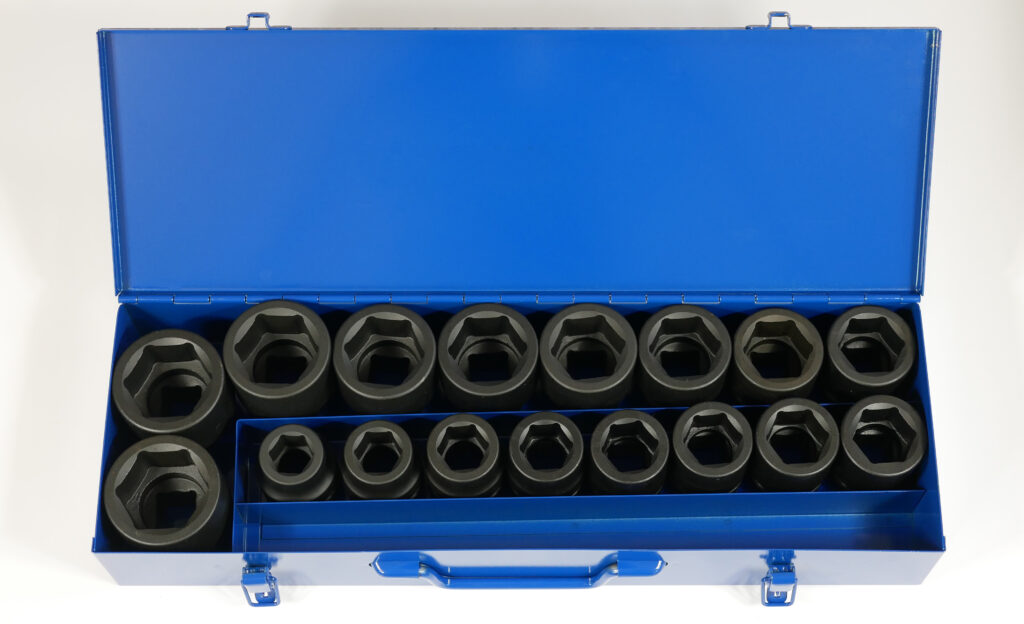 17 Piece 1″ Drive Impact Socket Sets