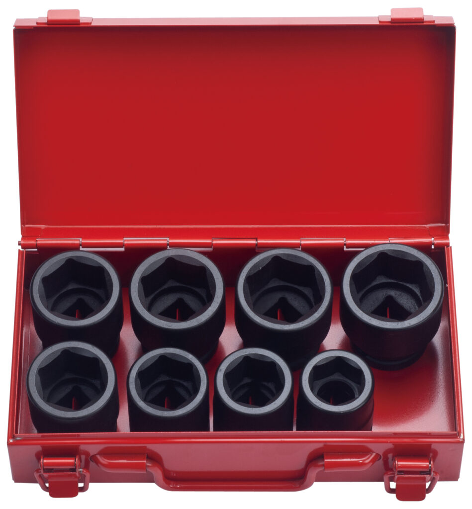 8 Piece 3/4″ Drive Impact Socket Set